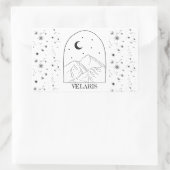 コートオブドリームズベラリス 長方形シール (バッグ)