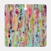 コートオブマルチカラーメタルオーナメント メタルオーナメント (裏面)