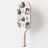 コートクイーンパーソナライズされた6枚ピクルボールママL ピックルボールラケット (左)