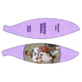 コートサイドバスケッカスタムトボールパープル バスケットボール (パネル)