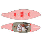 コートサイドバスケッカスタムトボールレッド バスケットボール (パネル)