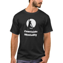 コートサイドメンタルバスケットボールTシャツ