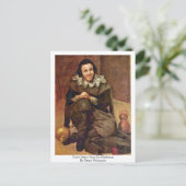 コートジェスターファンデカラバザスバイディエゴベラスケス ポストカード (スタンド正面)