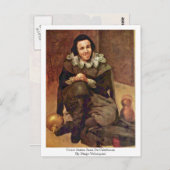 コートジェスターファンデカラバザスバイディエゴベラスケス ポストカード (正面/裏面)