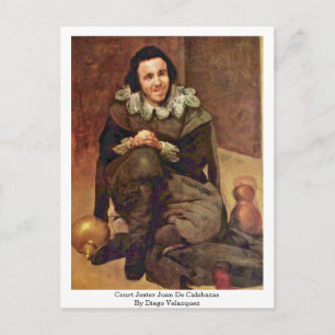 コートジェスターファンデカラバザスバイディエゴベラスケス ポストカード