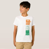 コートジボワール国旗アイボリー海岸国旗 Tシャツ (正面フル)