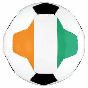 コートジボワール国旗 サッカーボール