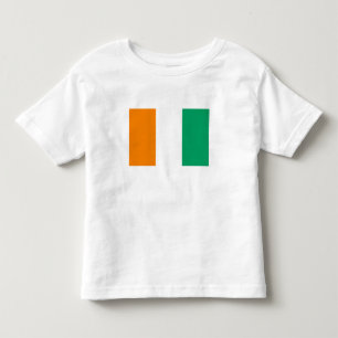 コートジボワール国旗 トドラーTシャツ