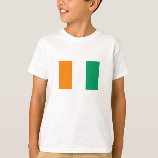 コートジボワール国旗 Tシャツ (正面)