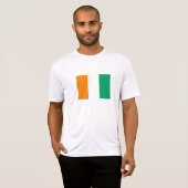 コートジボワール国旗 Tシャツ (正面フル)