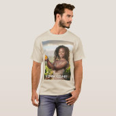 コートジボワール - カカオ Tシャツ (正面フル)