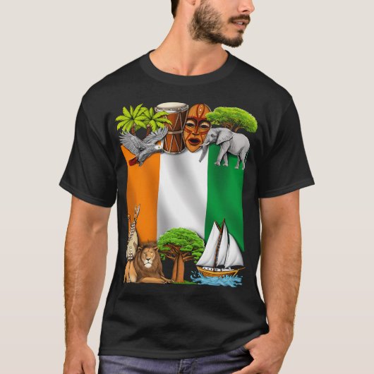 コートジボワール Tシャツ (正面)