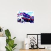 コートスクエアディナーニューヨーク ポスター (ホームオフィス)