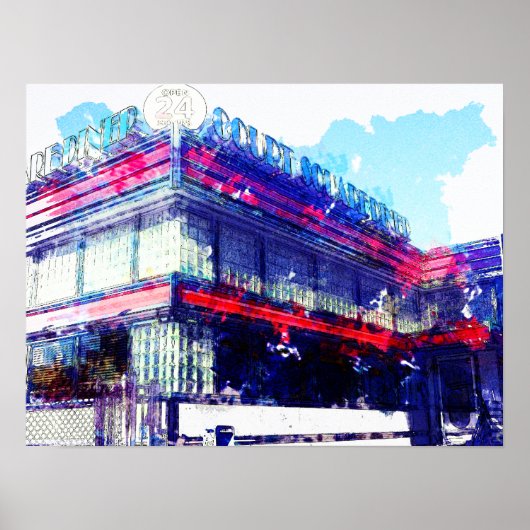 コートスクエアディナーニューヨーク ポスター (正面)