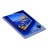 コートダジュールのヴィンテージのポスター復元 ノートブック (右側)