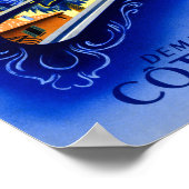 コートダジュールのヴィンテージのポスター復元 ポスター (角)