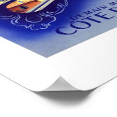 コートダジュールフランスヴィンテージトラベル ポスター (角)