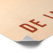 コートダジュールヴィンテージフランスの旅行ポスター ポスター (角)