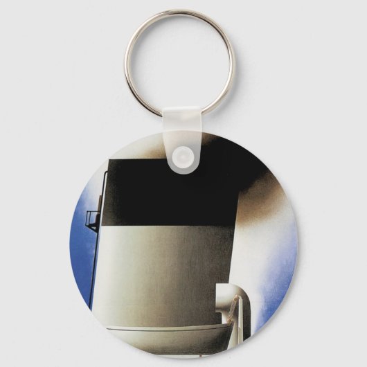 コートダジュール航路 キーホルダー (正面)