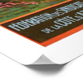 コートダジュール、コーストフランスのビュー ポスター (角)