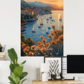 コートダジュール（フランス） ポスター (ホームオフィス)