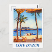 コートダジュール ポストカード (正面/裏面)