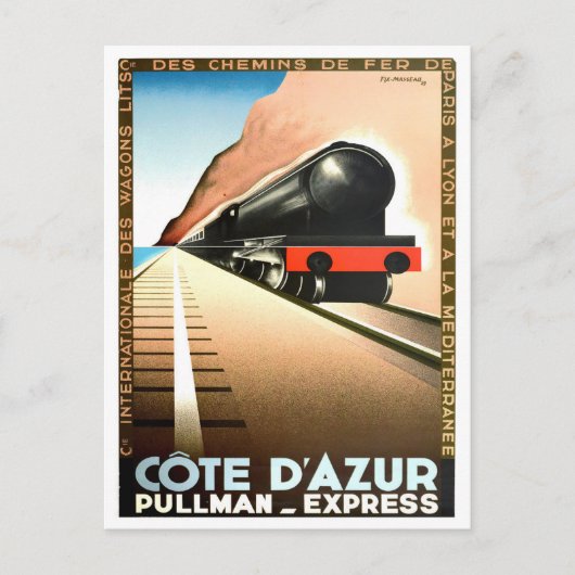 コートダジュール ポストカード (正面)