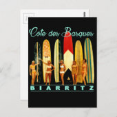 コートデバスクスビアリッツ ポストカード (正面/裏面)