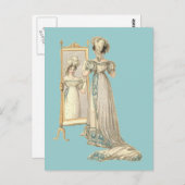 コートドレス1822 ポストカード (正面/裏面)