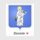 コートドール、ボーヌの紋章 シール (シート)