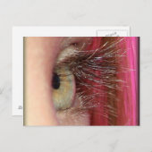 コートニーの眼球フレーム ポストカード (正面/裏面)