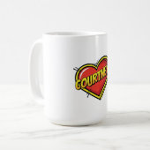 コートニー愛 コーヒーマグカップ (正面左)