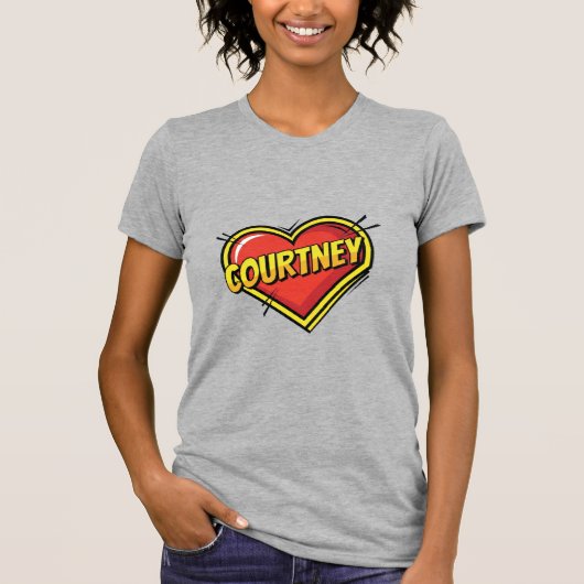 コートニー愛 Tシャツ (正面)