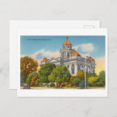 コートハウスインバルドスタ，ジョージア，ヴィンテージトラベル ポストカード (正面/裏面)