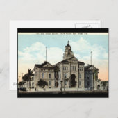 コートハウスサンディエゴカリフォルニア1921 ポストカード (正面/裏面)