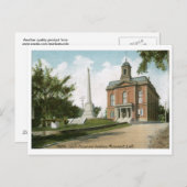 コートハウスバスメイン1910ヴィンテージ ポストカード (正面/裏面)