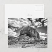 コートハウスビュッテブラック&ホワイト |はがき ポストカード (正面/裏面)