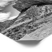 コートハウスビュッテブラック&ホワイト |ポスター ポスター (角)