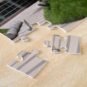 コートハウスファサード&プラザインミネアポリス ジグソーパズル (側面)