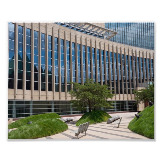 コートハウスファサード&プラザインミネアポリス フォトプリント            (正面)