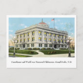 コートハウスワールドウォーメモリアルクラブグランドフォークND ポストカード (正面)