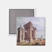 コートハウス通りカルカッタ マグネット (正面/裏面)