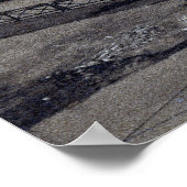 コートハウス，図書館，ニューヘブンCT 1912ヴィンテージ ポスター (角)