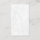 コートハンガーとファッションドレス 名刺 (裏面)