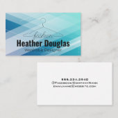 コートハンガー | ファッション | ワードローブデザイナー 名刺 (正面/裏面)