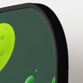 コートピックボールパドルの邪悪な魔女 ピックルボールラケット (左詳細)