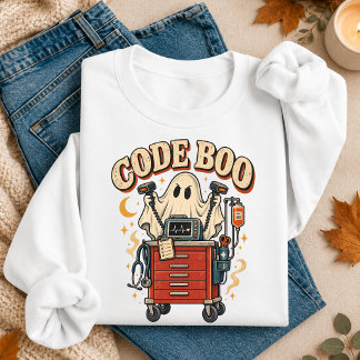 コートブー ハロウィン 医療 ナース スウェットシャツ