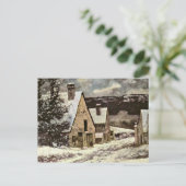 コートベットビレッジ通りインウィンター ポストカード (スタンド正面)