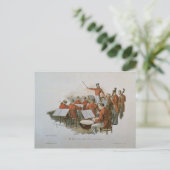 コートボールのヨハン・ストラウス管弦楽団 ポストカード (スタンド正面)