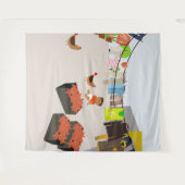 コートヤードインコロンビア タペストリー (正面(横))